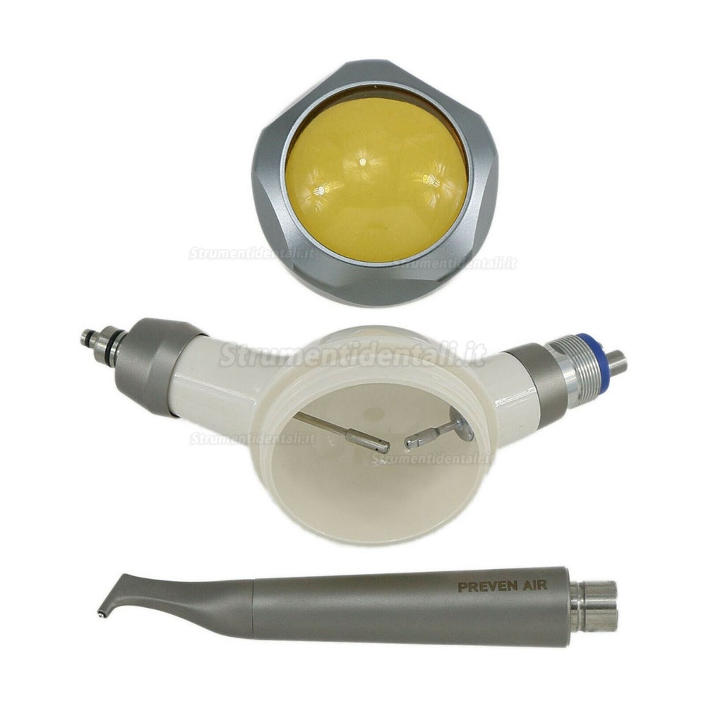 Lucidatrice a Getto di Profilassi Igienica a Flusso d'Aria Dentale Adatta 2/4 Fori Lucidatrice a Getto di Profilassi Igienica a Flusso d'Aria Dentale Adatta 2/4 Fori